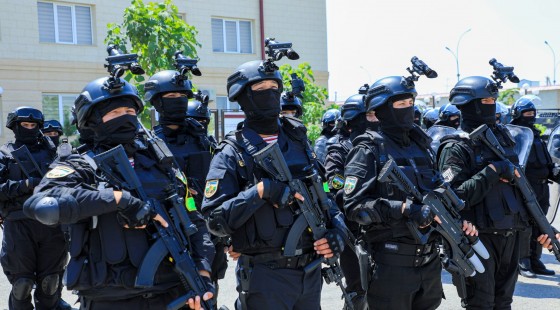 Миллий гвардия ташкил топганлигининг 5 йиллиги Фарғонада катта тантана қилинди