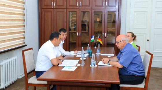 Knauf компанияси геологлари Сўх туманидаги фойдали қазилмалар сифатига юқори баҳо бердилар