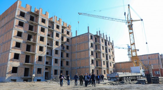 Экошаҳарда қурилиш ишлари жадаллаштирилади